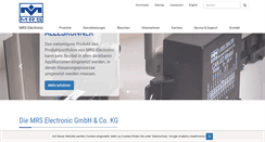 Desktop Screenshot of mrs-electronic.de