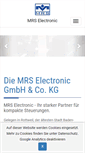 Mobile Screenshot of mrs-electronic.de